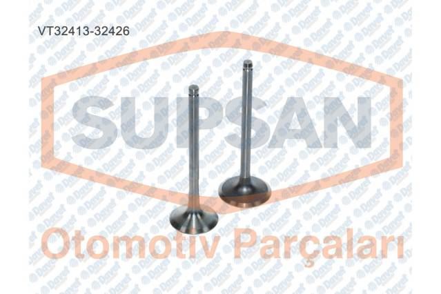 SUPSAN VT-32413-32426 Subap Emme+Eksoz (In-4 Ex-4) Dacia Logan 1.4-1.6 8v (K7m750-K7j710)